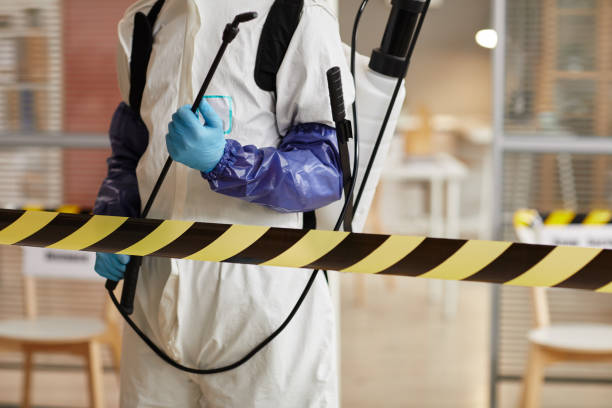 Professional Blood Cleanup technician working in South Tamworth, NH